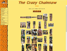 Tablet Screenshot of crazychainsaw.com